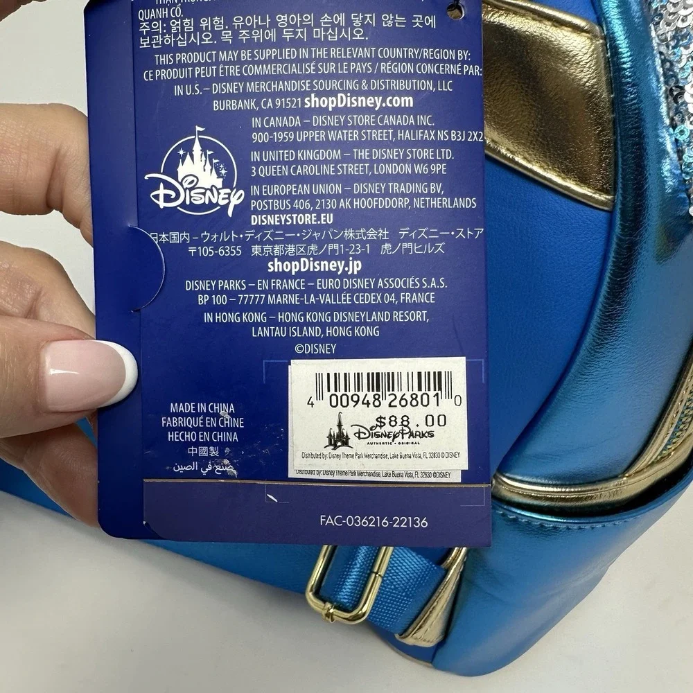 Disney Parks Loungefly Dumbo Flying Elephant Main Attraction Backpack NEW w/Tag